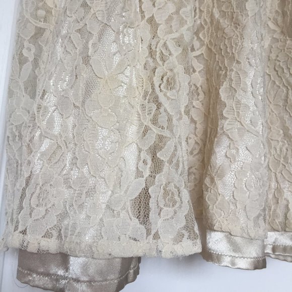 Pins + Needles Cream Lace Dress - Picture 3 of 8